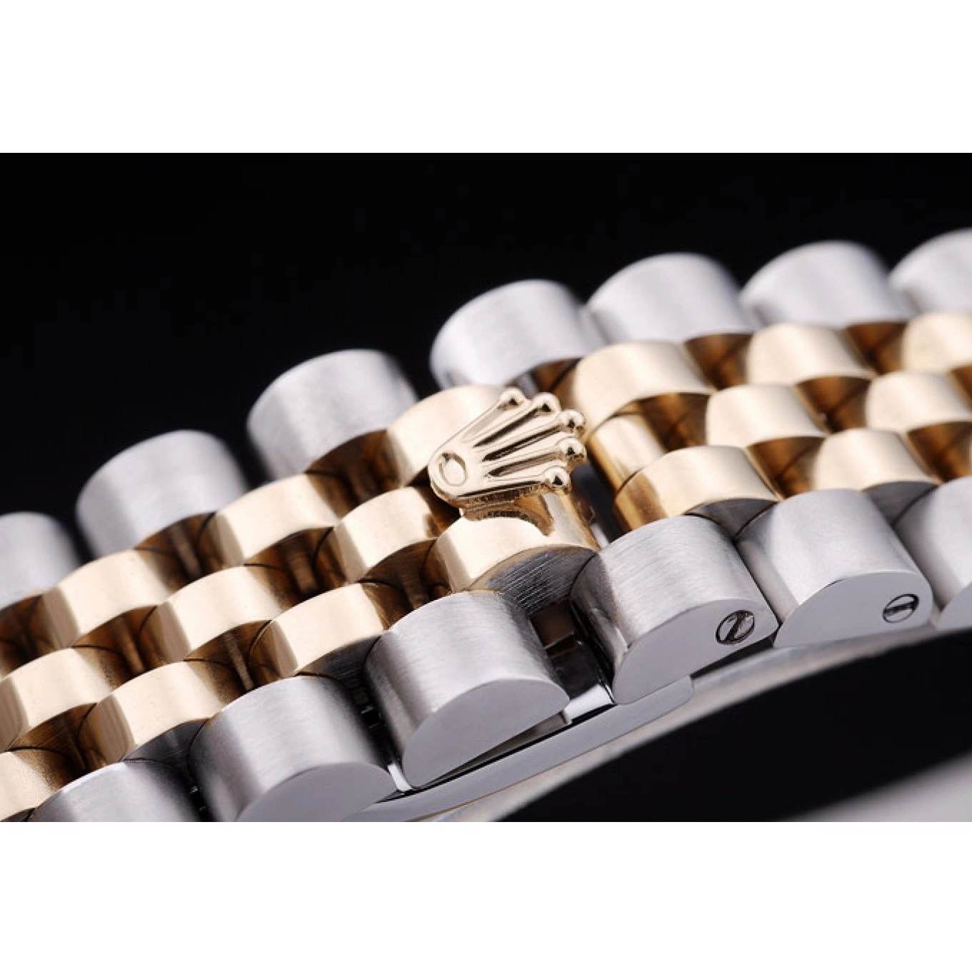 AAA Replica Watches Gold 7450 Rolex Ribbed Bezel Datejust Dial 0724